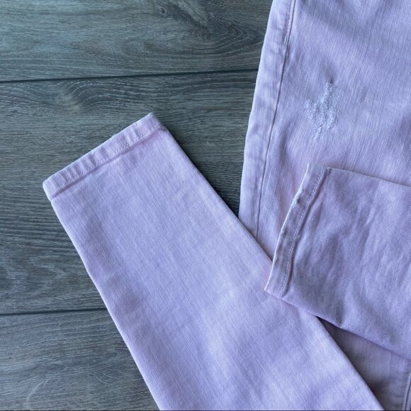 Current Elliott Pink Destroy The Stiletto Jeans - Picture 5 of 16